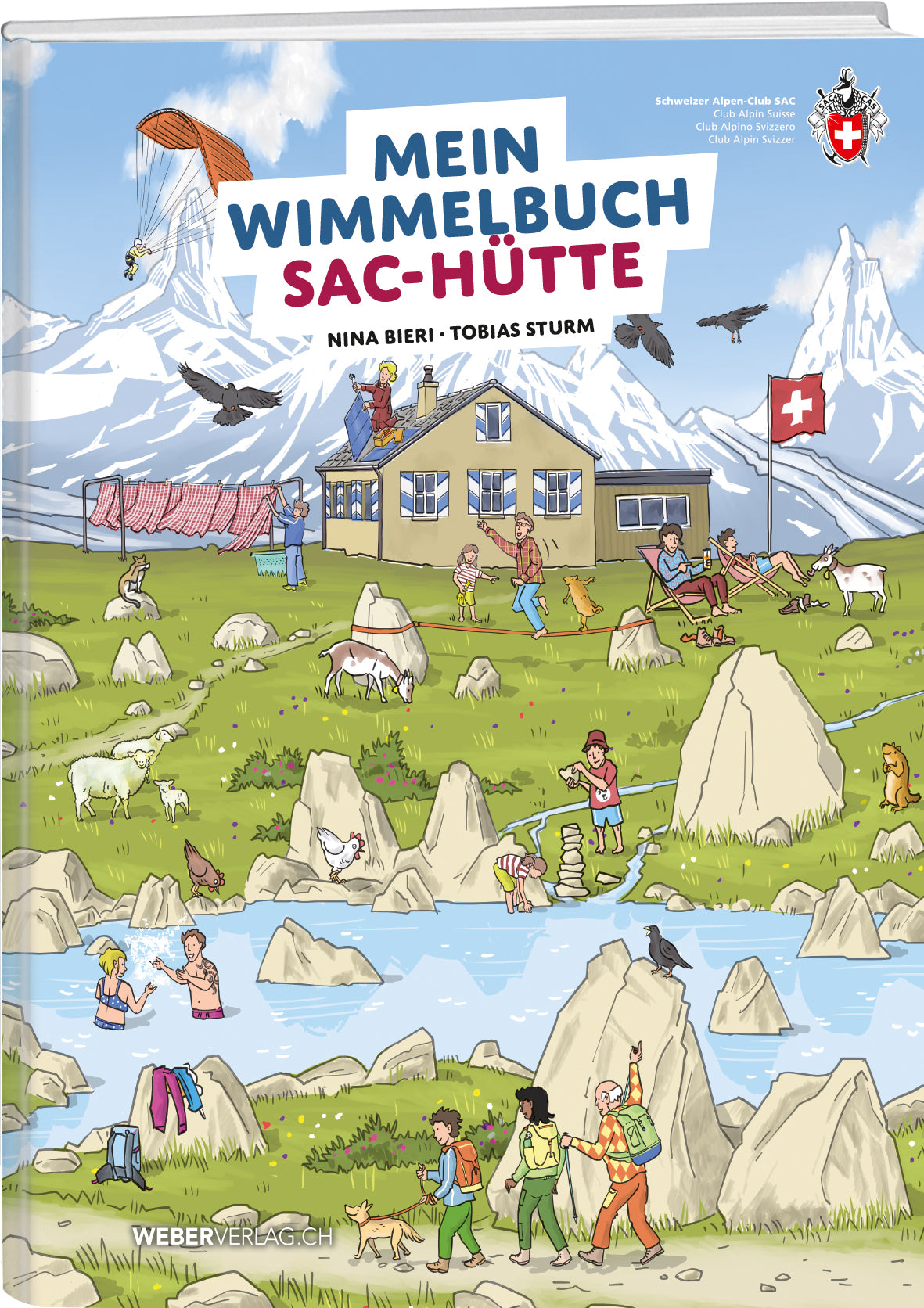 Tobias Sturm | Mein Wimmelbuch SAC-Hütte