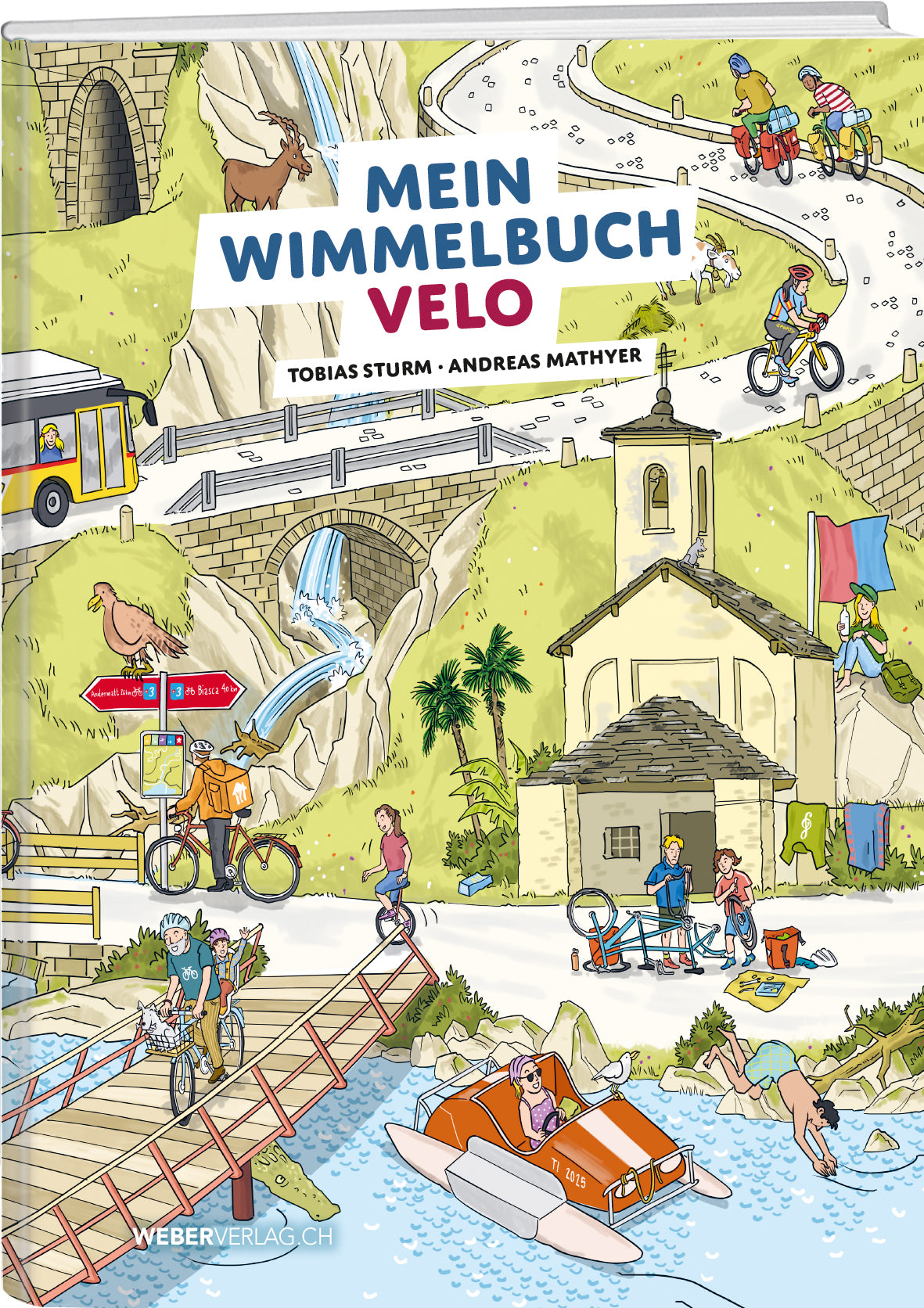 Tobias Sturm | Mein Wimmelbuch Velo - • WEBER VERLAG