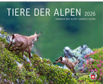 Tiere der Alpen – Kalender 2026 - • WEBER VERLAG