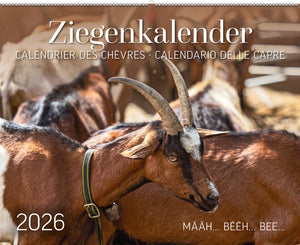 Ziegenkalender Määh … Bêêh … Bee ... 2026