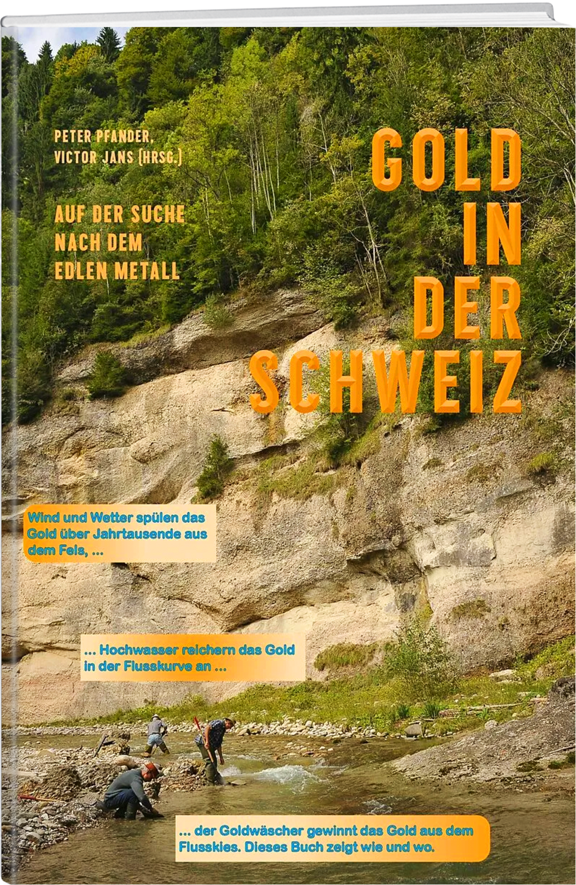 Peter Pfander; Victor Jans | Gold in der Schweiz - • WEBER VERLAG