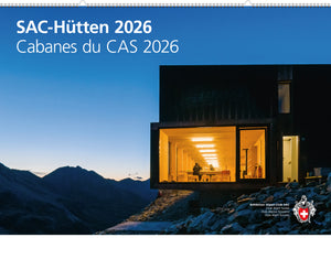 SAC-Hütten - Kalender 2026 - • WEBER VERLAG