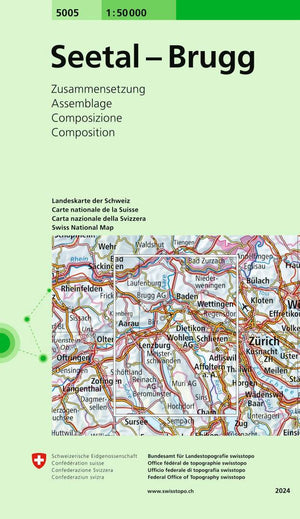 Swisstopo | 5005 Seetal - Brugg - • WEBER VERLAG