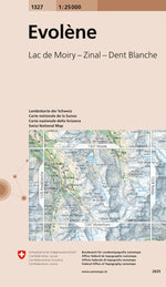 Swisstopo | 1327 Evolène - • WEBER VERLAG