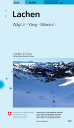Swisstopo | 236S Lachen Schneesportkarte - • WEBER VERLAG