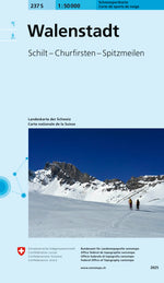 Swisstopo | 237S Walenstadt Schneesportkarte - • WEBER VERLAG