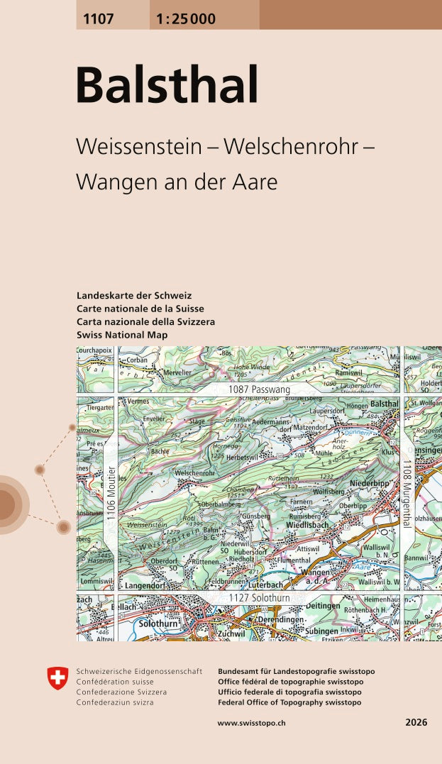 Swisstopo | 1107 Balsthal