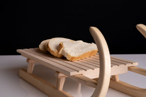 Servierbrett «Schlitten»