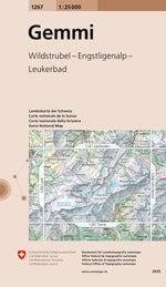 Swisstopo | 1267 Gemmi - • WEBER VERLAG
