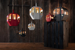 Laterne Gondel silber Grande