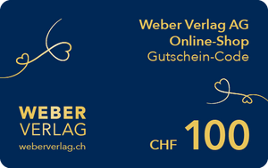 WEBER-VERLAG-Gutschein: Online-Shop CHF 100.00 - • WEBER VERLAG