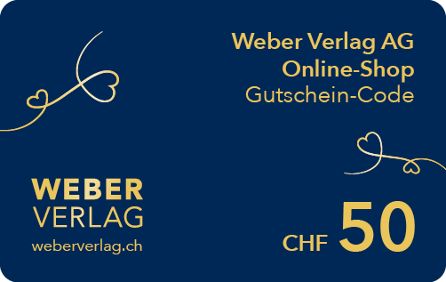 WEBER-VERLAG-Gutschein: Online-Shop CHF 50.00 - • WEBER VERLAG