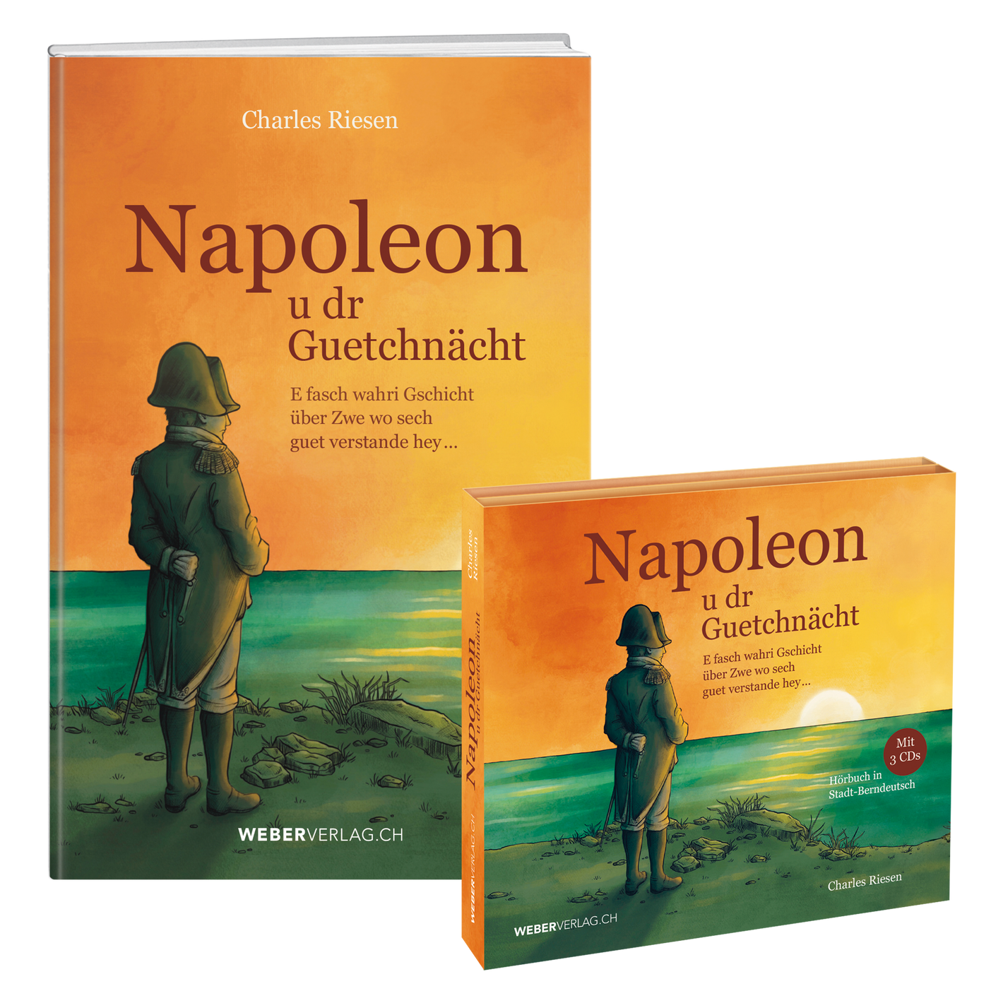 Kombi Buch + Hörbuch: Charles Riesen | Napoleon u dr Guetchnächt