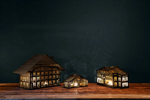 Laterne «Chalet» midi