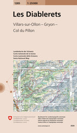Swisstopo | 1285 Les Diablerets - • WEBER VERLAG