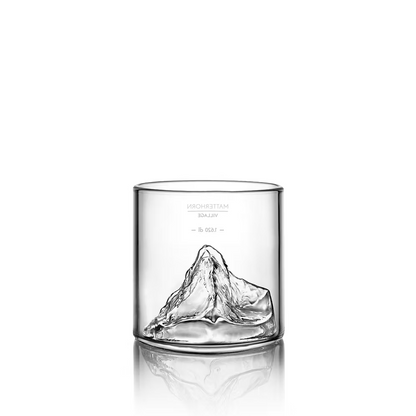 Handgefertigtes Whisky- und Cocktailglas «On the Rocks»