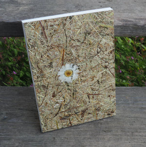 Notizbuch mit echter Natur-Oberfläche