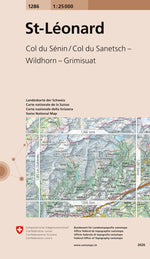 Swisstopo | 1286 St-Léonard - • WEBER VERLAG