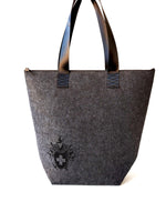 Tragtasche aus Filz, mit SAC-Logo, im SAC-Shop