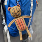 Teddybär «Ted» aus recyceltem Kletterseil