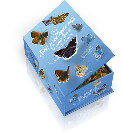 Postkartenbox 100 Schmetterlinge der Schweiz - WEBER VERLAG
