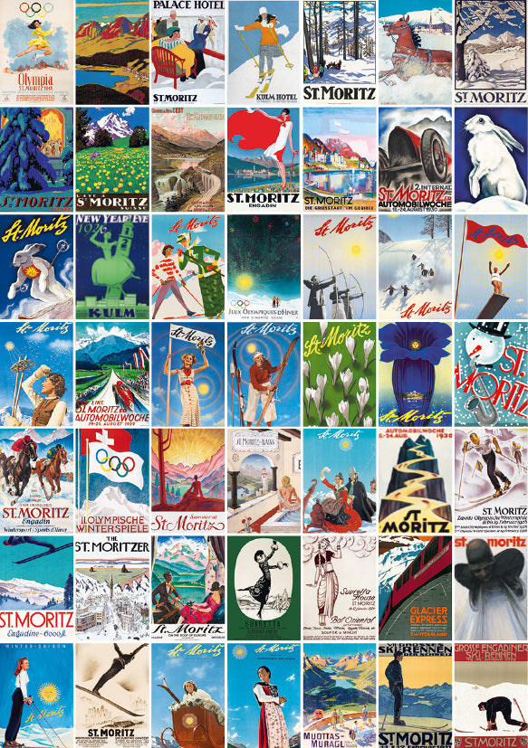 Postkartenbox St. Moritz - WEBER VERLAG