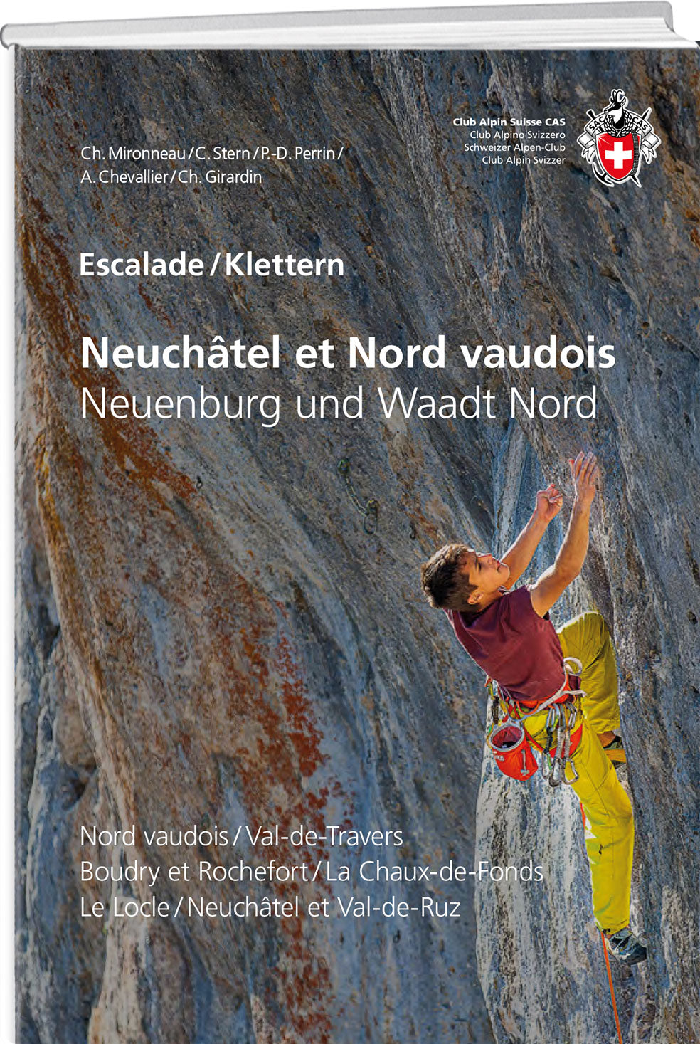 Diverse Autoren: Escalade Neuchâtel et Nord vaudois Klettern Neuenburg und Waadt Nord - WEBER VERLAG