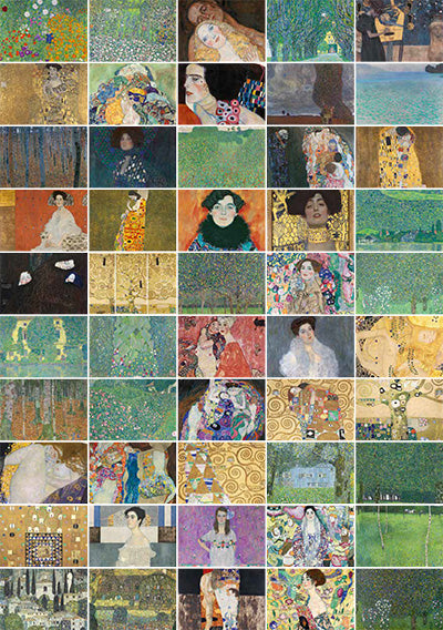 Kunstkartenbox Gustav Klimt - A WEBER VERLAG
