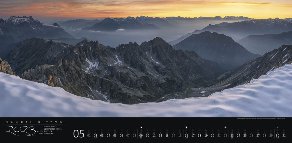 12 Panorama-Fotografien der Schweizer Alpen - WEBER VERLAG