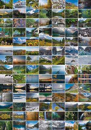 Postkartenbox Stille Orte der Schweiz - WEBER VERLAG