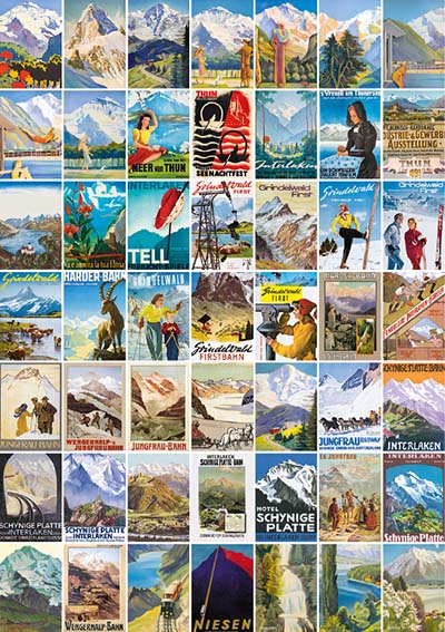 Postkartenbox Thunersee/Interlaken/Jungfrau - WEBER VERLAG